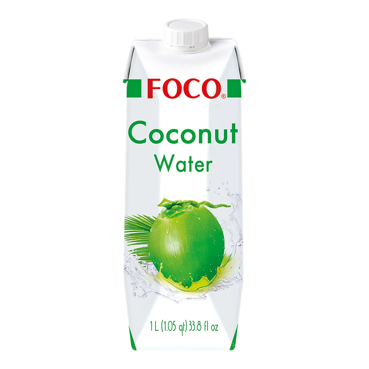 FOCO pure coconut water 100% natural 1000ml