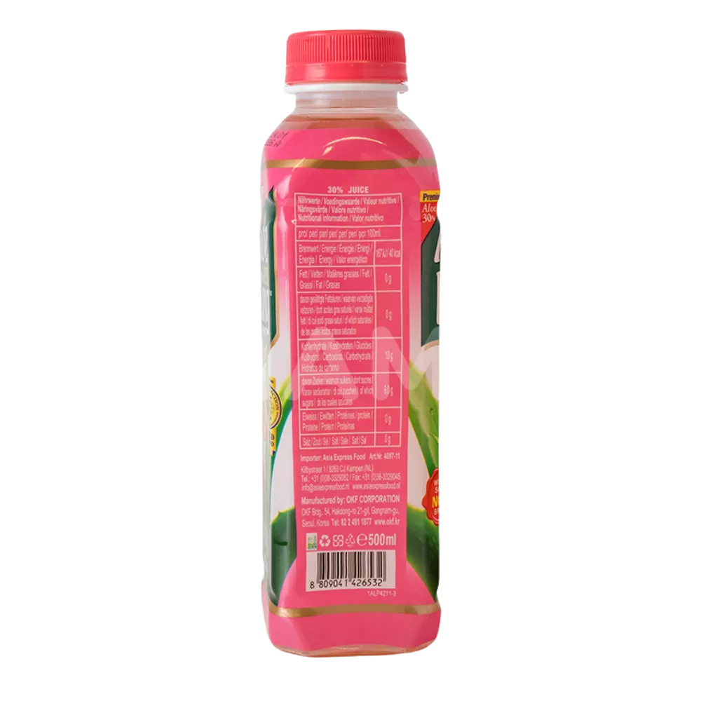 OKF Aloë Vera Drink Perzik 500ML