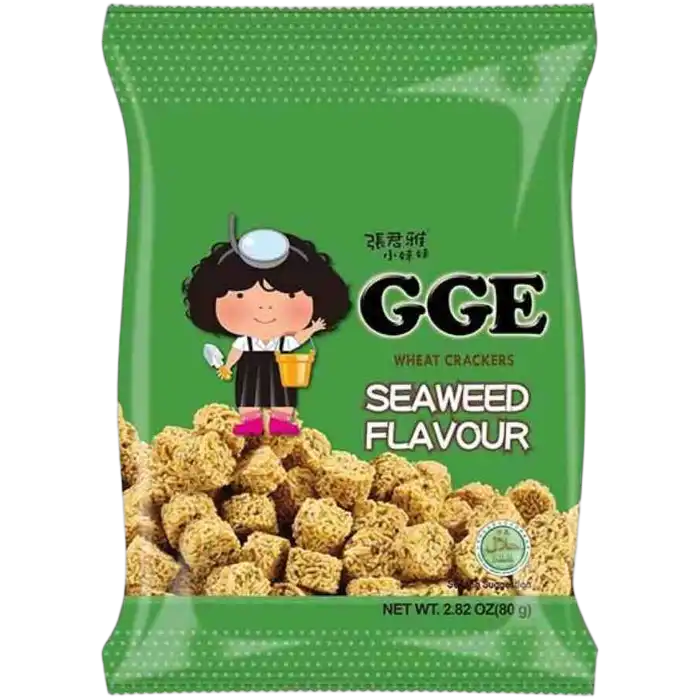 TW GGE Wheat Crackers Seaweed 80G