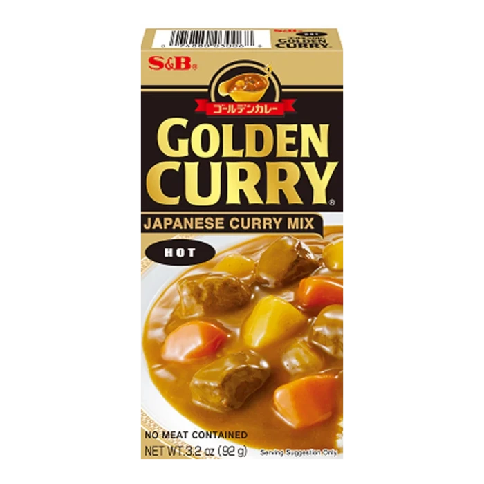 S&B Golden Curry Heet 92G