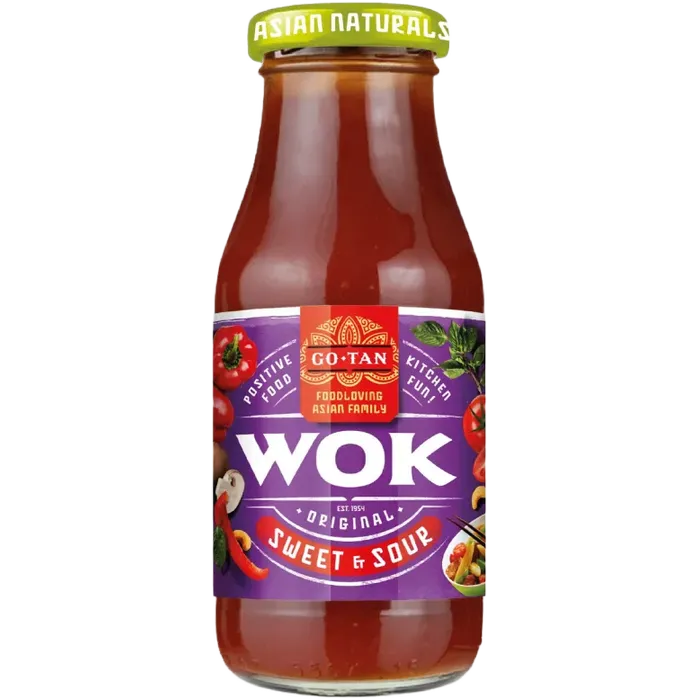 GO-TAN geheel natuurlijke zoetzure saus 240ML