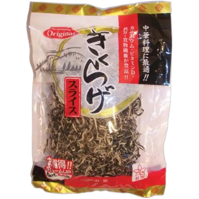 TIN LUNG BRAND Black Fungus Stripes 100G