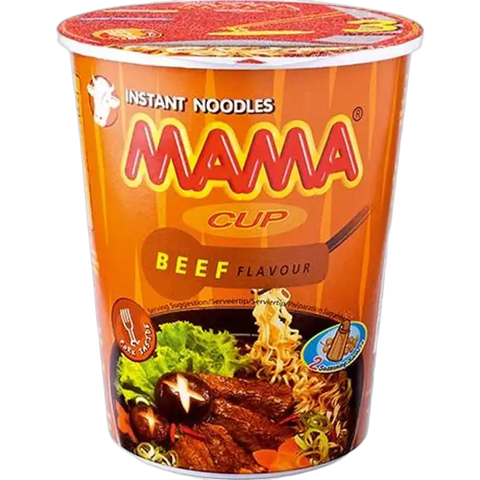 MAMA Instant Nudeln Beef Cup 70G