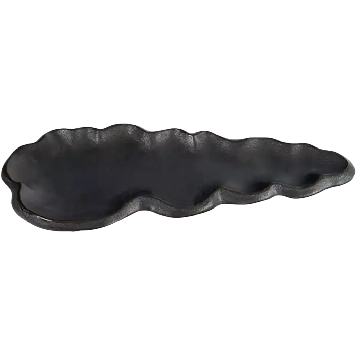 Tajimi Black Plate Cloud 35,5x14,5x3cm
