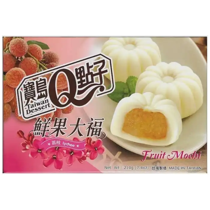 TW Q Fruit Mochi Lychee 210G
