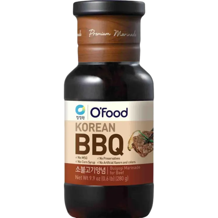 O'FOOD Koreaanse BBQ Grillm. Galbi-rundvlees 280G