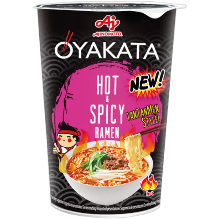 AJINOMOTO Oyakata Ramen Tantanmen Spicy Cup 63G