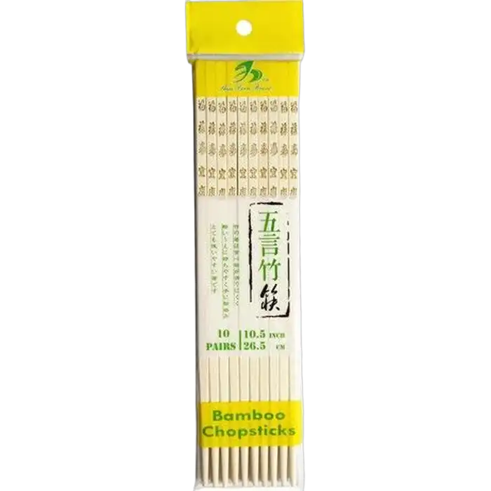 SHINE FARM Essstäbchen Bambus Blessings 10Paar