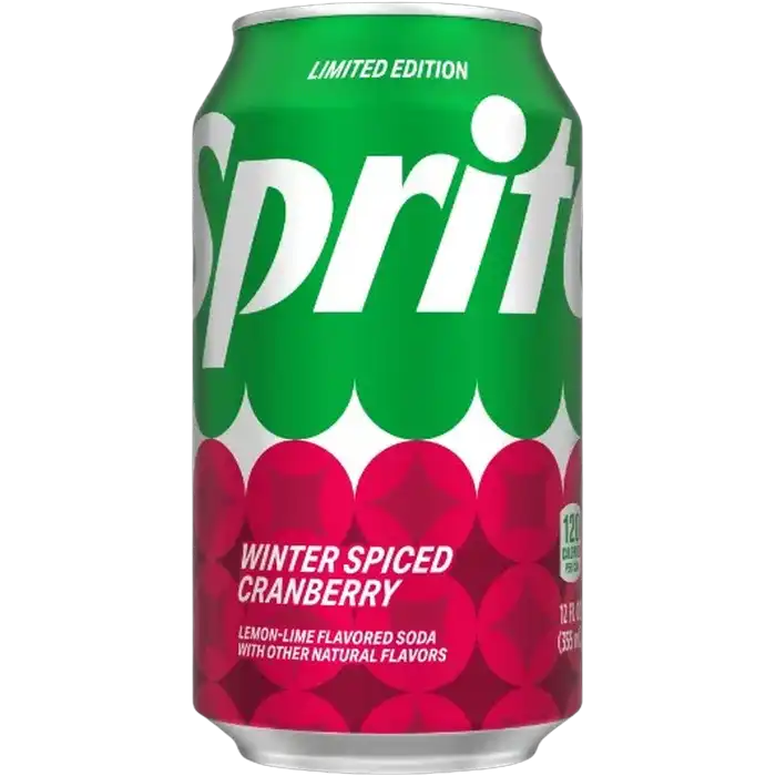 SPRITE Winter Spiced Cranberry (USA) 355ML