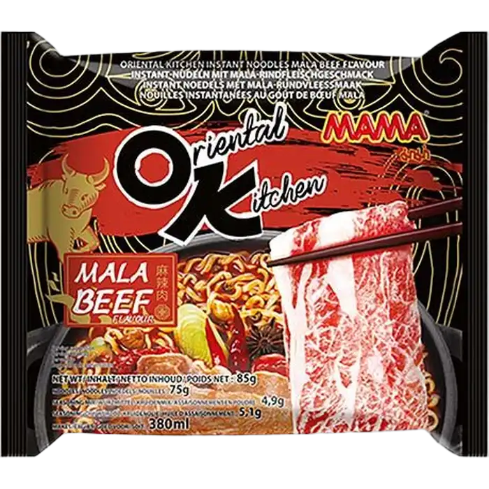 MAMA Instant Nudeln Mala Beef 85G