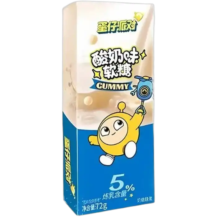 HAOLIYUAN Egg Party Gummies Yoghurt 72G