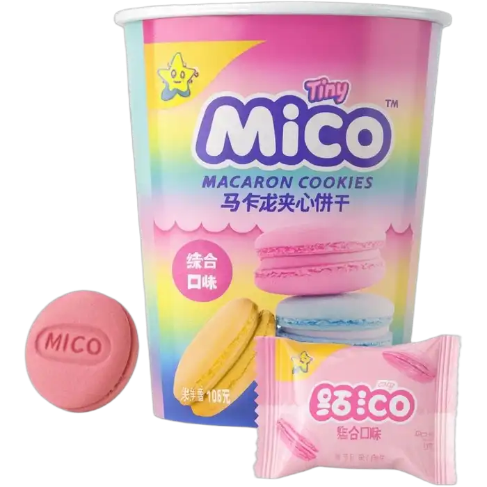 MICO Mini Macaron mix Cookies 88G