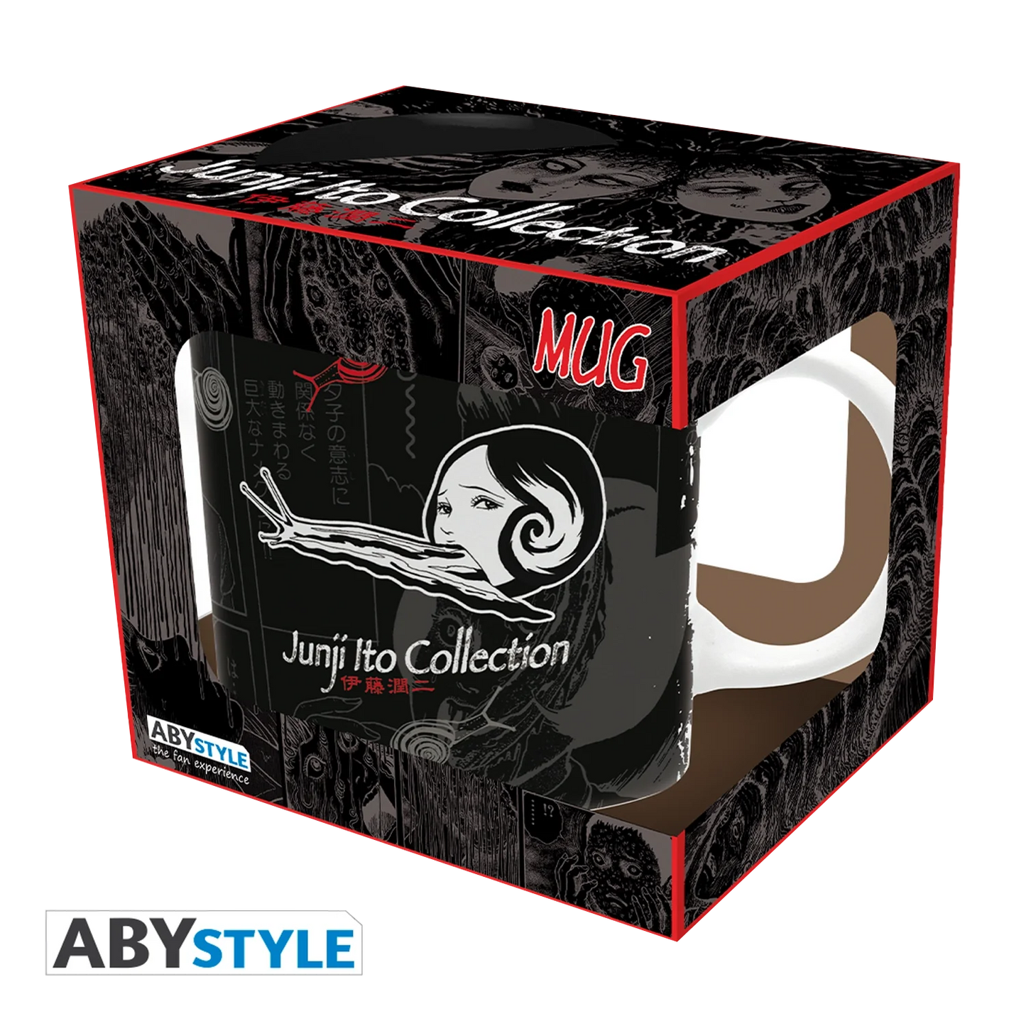 JUNJI ITO Mug 320ml Slug Girl