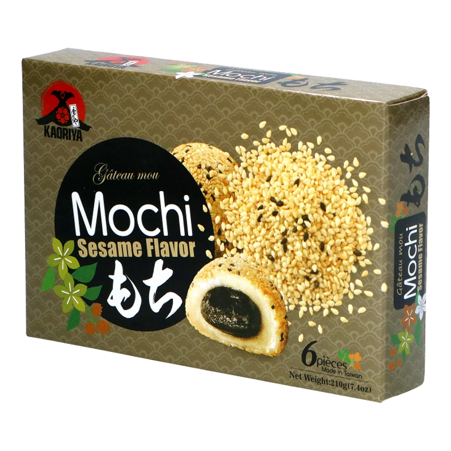 KAORIYA Mochi Sesame Sesam 210G