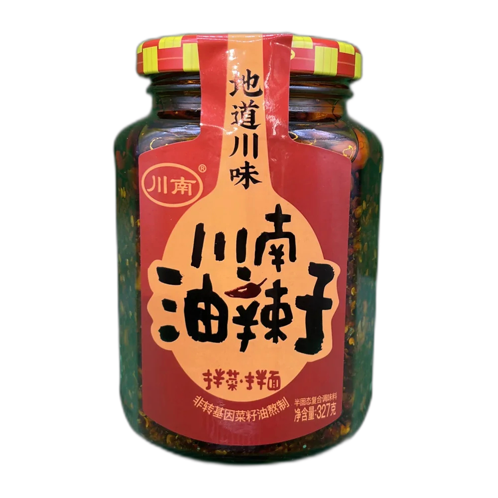 CHUANNAN Chili Champignonsaus 210G