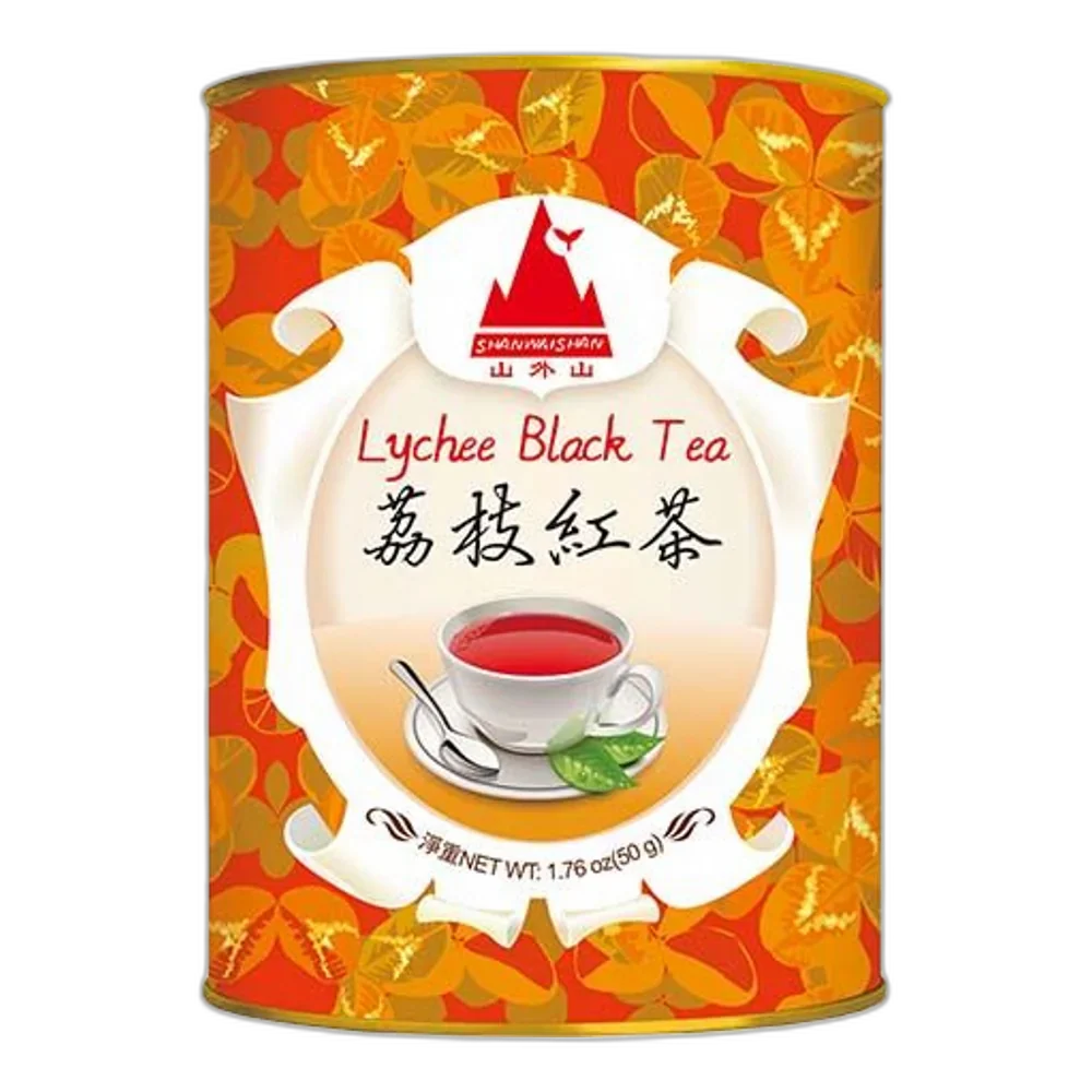 SHAN WAI SHAN Lychee Tee Schwarz Dose 50G