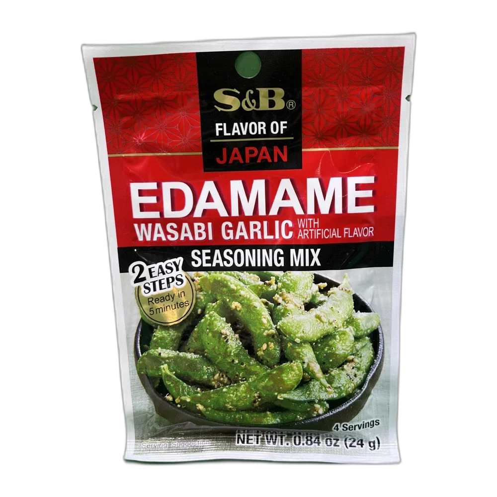 S&B Edamame Wasabi Garlic Gewürzmix 24G