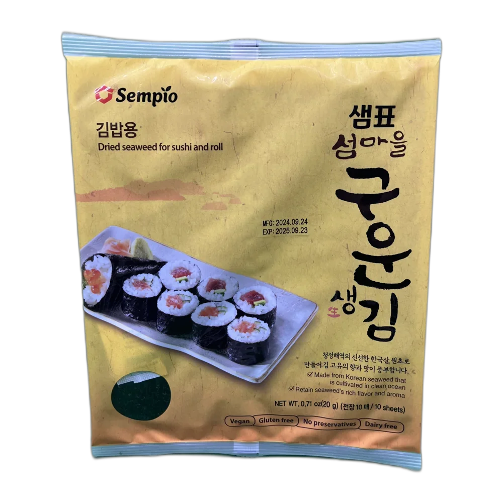 SEMPIO Seaweed For Sushi And Roll (Gelb) 20G