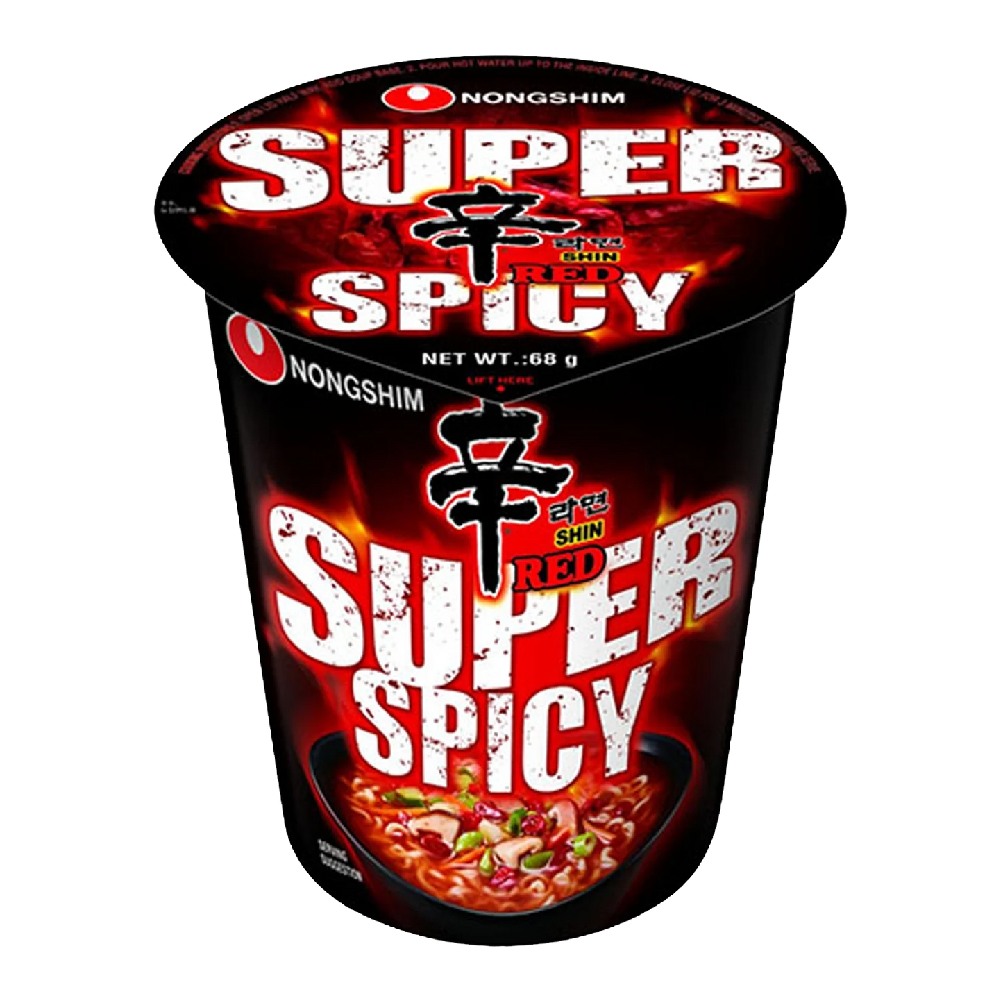NONGSHIM Instant Nudeln Super Spicy Cup 68G