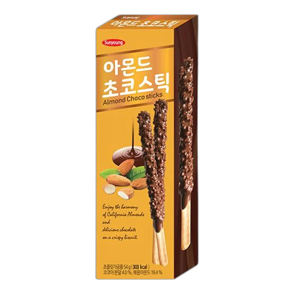 SUNYOUNG Mandel Big Choco Sticks 54G