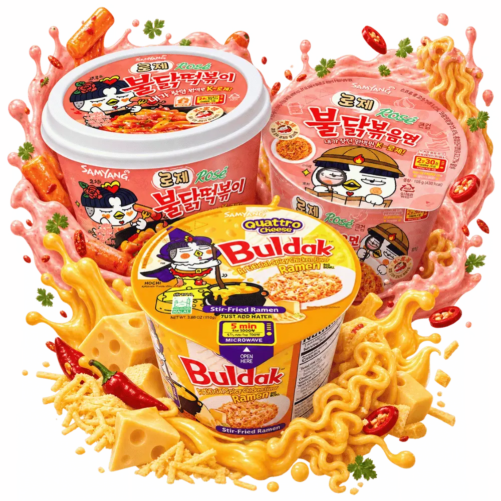 SAMYANG Buldak Special Bowls 3er Discovery Box