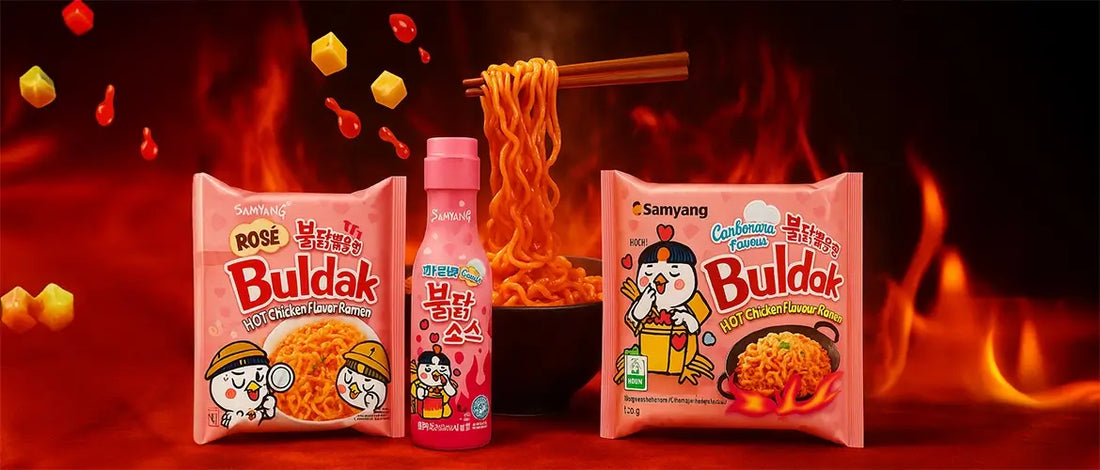 Samyang Tiefpreise – Jetzt wird’s richtig heiß! Spare jetzt auf die beliebtesten Buldak Ramen & Saucen