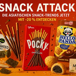 Snack Attack: Die besten asiatischen Snack-Trends jetzt mit -20 % entdecken