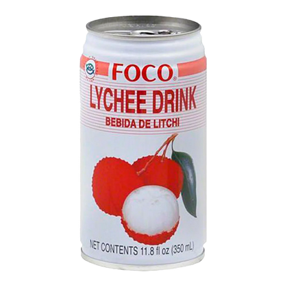 FOCO Lychee drink 350ML blikje