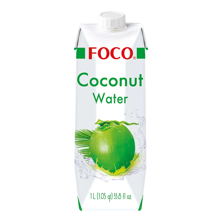 FOCO pure coconut water 100% natural 1000ml