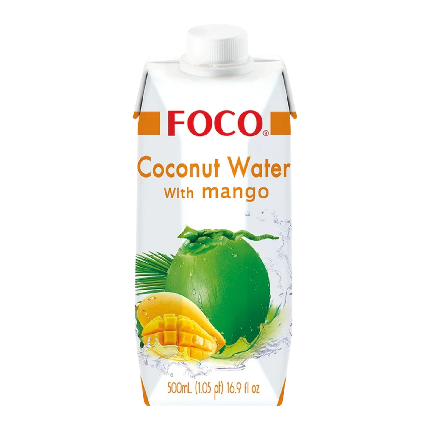 FOCO Kokoswasser Mit Mango 500ML