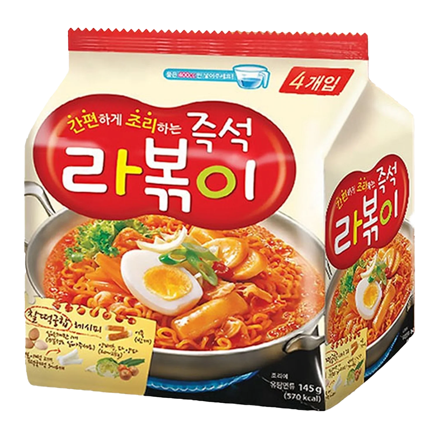 PALDO Ramen Rabokki Big Bag 4x145G