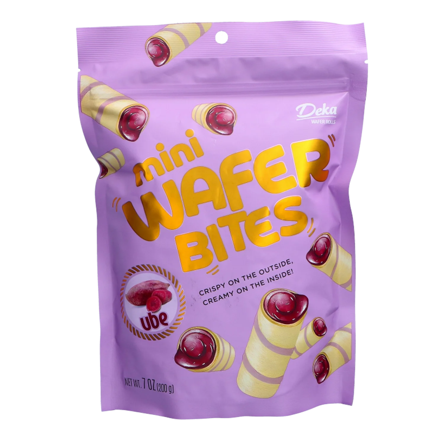 Deka Mini Wafer Bites UBE 200G
