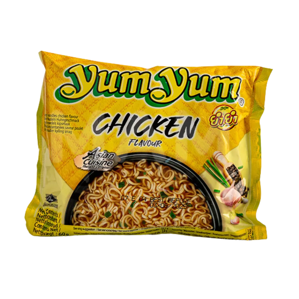 YUM YUM Instant Nudeln Huhn Pk 60G