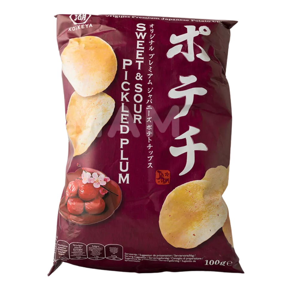 KOIKEYA Kartoffelchips Salzpflaume 100G