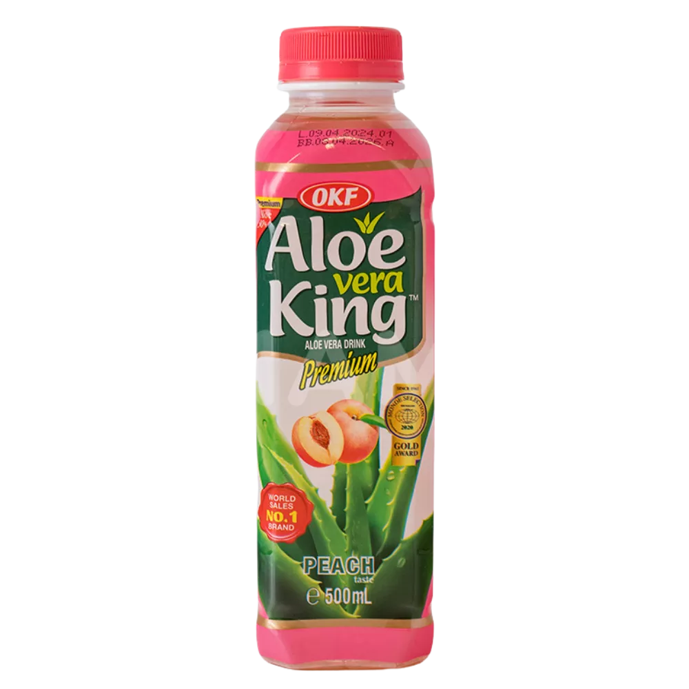 OKF Aloë Vera Drink Perzik 500ML