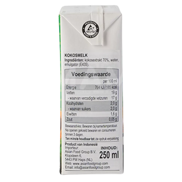AROY-D Bio Kokosmilch 250ML