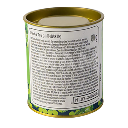 SHAN WAI SHAN Matcha-theeblikje 80G