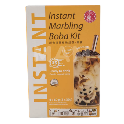 O's Bubble Instant Boba Brown Sugar Tee 240G