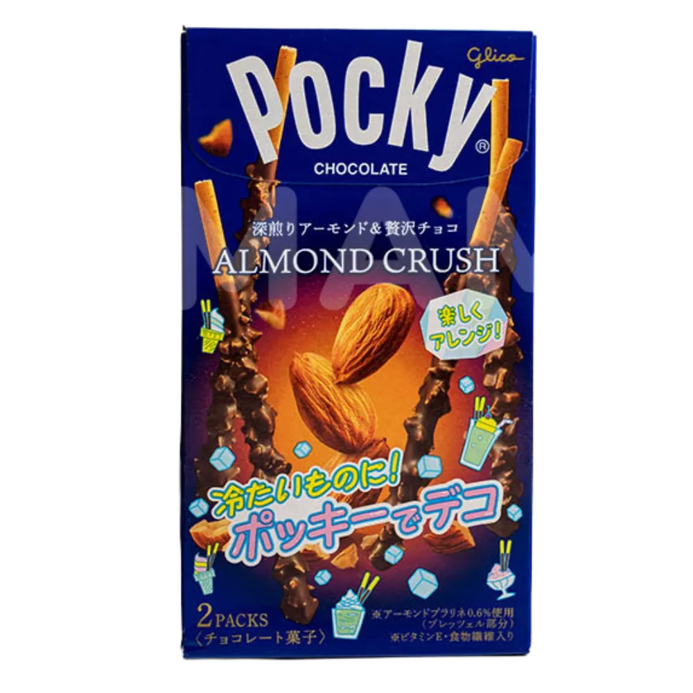 POCKY Biskuit Sticks Tubutubu Almond Crush 46G