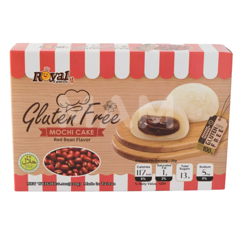 ROYAL FAMILY Glutenfree Red Bean Mochi 210G