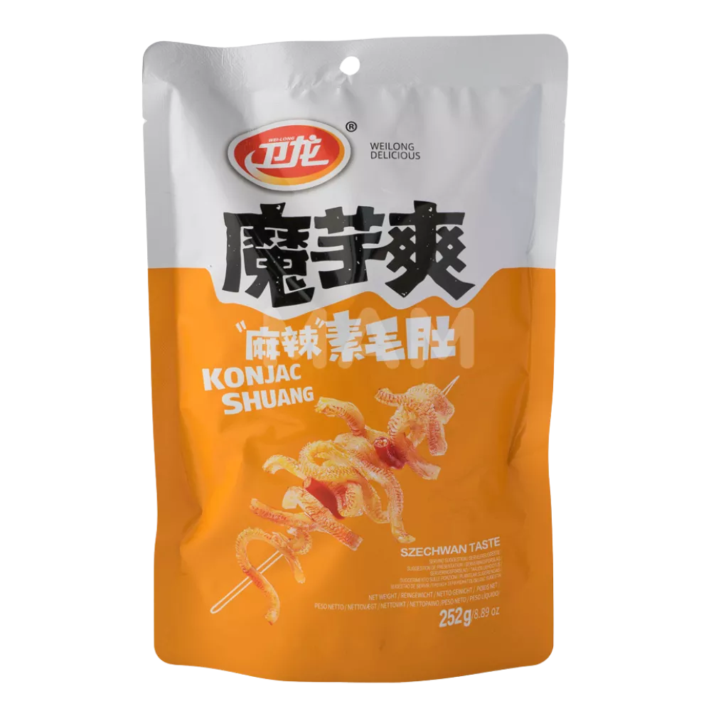WEILONG Konjac Snack Szechuan 252G