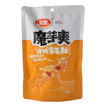 WEILONG Konjak Snack Szechuan 252G