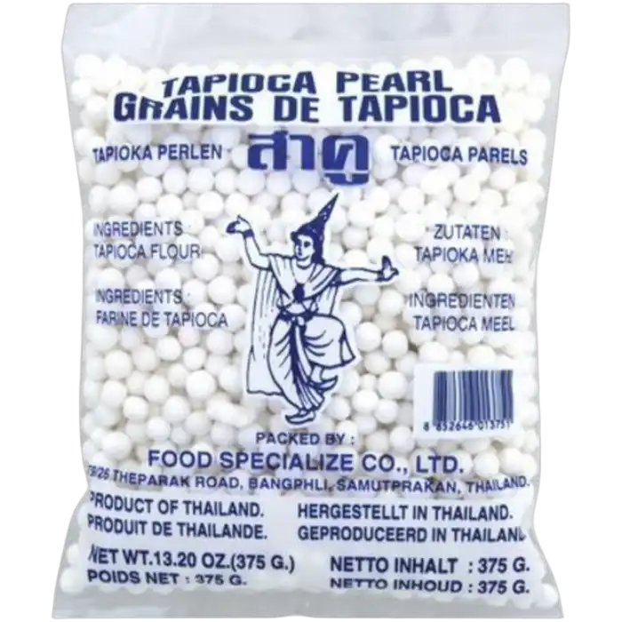 THAI DANCER Tapiokaperlen Größe L 375G