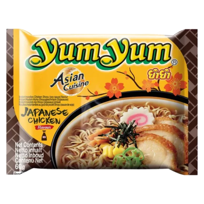 YUM YUM Instant Noedels Shoyusaus Pk 60g
