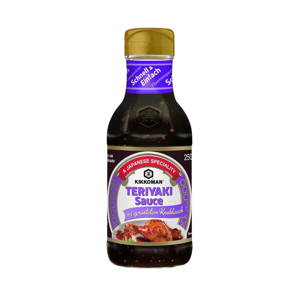 KIKKOMAN Teriyaki BBQ Garlic 250ML