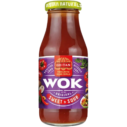 GO-TAN geheel natuurlijke zoetzure saus 240ML