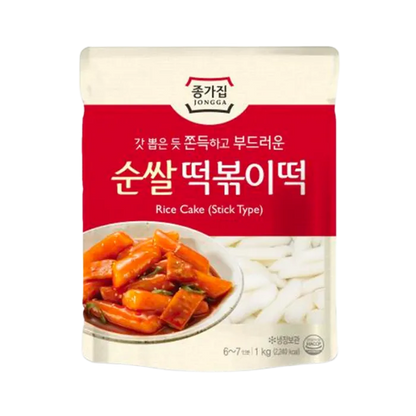 JONGGA Ricecake Tteokbokki Stab 1KG