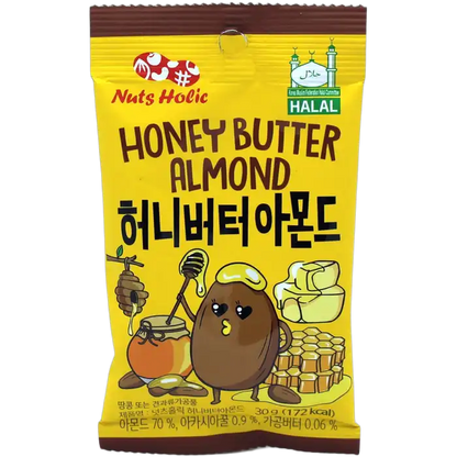 NUTSHOLIC Almonds Honey Butter 30G