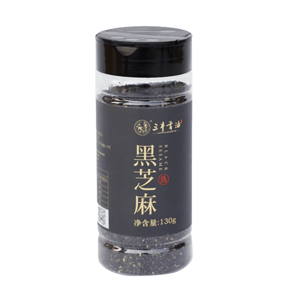 SANFENG Geroosterde Sesam Zwart 130G