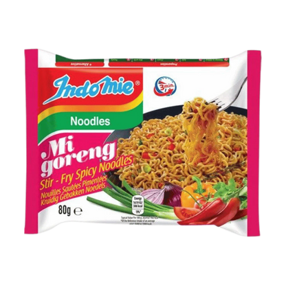 INDOMIE Mi Goreng Pedas Pittig - Gebakken Noedels 80G
